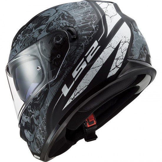 Casco integral LS2 Helmets FF320 STREAM EVO THRONE Matt Black Titanium - Micasco.es - Tu tienda de cascos de moto