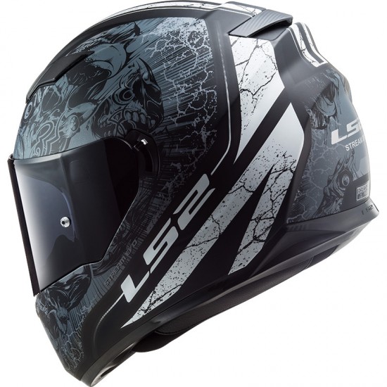 Casco integral LS2 Helmets FF320 STREAM EVO THRONE Matt Black Titanium - Micasco.es - Tu tienda de cascos de moto