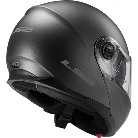 Casco convertible LS2 Helmets FF325 STROBE SOLID Matt-Titanium - Micasco.es - Tu tienda de cascos de moto