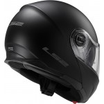 Casco convertible LS2 Helmets FF325 STROBE SOLID Matt Black - Micasco.es - Tu tienda de cascos de moto