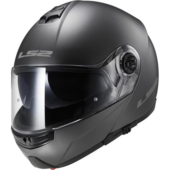 Casco convertible LS2 Helmets FF325 STROBE SOLID Matt-Titanium - Micasco.es - Tu tienda de cascos de moto