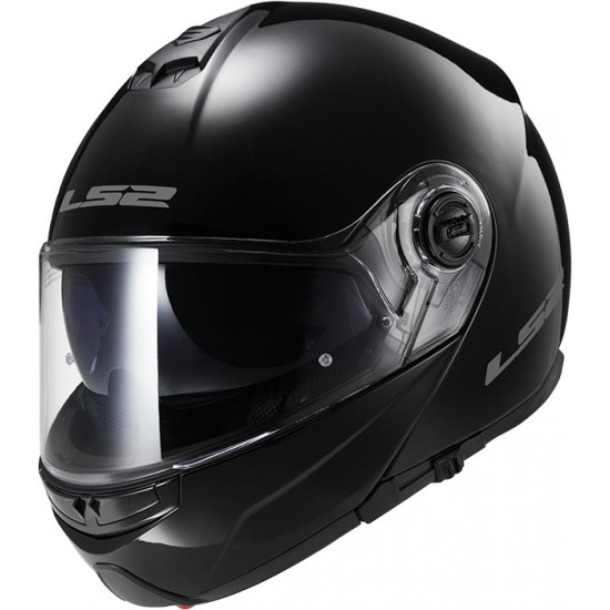 Casco convertible LS2 Helmets FF325 STROBE SOLID Black - Micasco.es - Tu tienda de cascos de moto