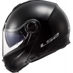 Casco convertible LS2 Helmets FF325 STROBE SOLID Black - Micasco.es - Tu tienda de cascos de moto