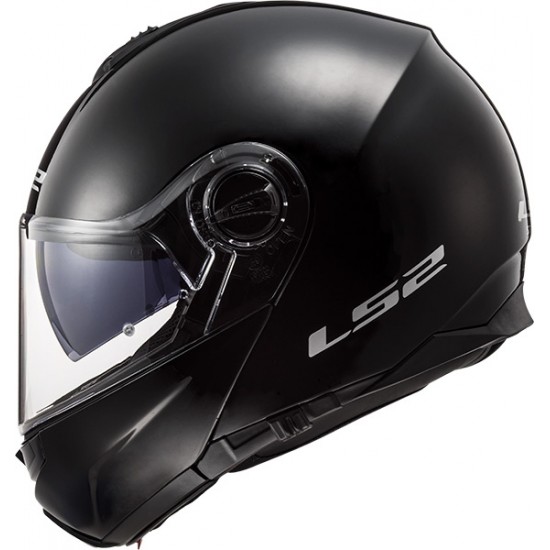 Casco convertible LS2 Helmets FF325 STROBE SOLID Black - Micasco.es - Tu tienda de cascos de moto