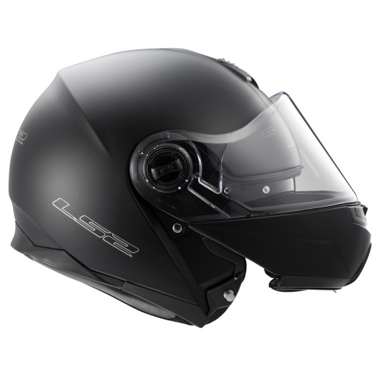 Casco convertible LS2 Helmets FF325 STROBE SOLID Matt Black - Micasco.es - Tu tienda de cascos de moto