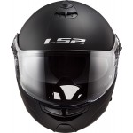 Casco convertible LS2 Helmets FF325 STROBE SOLID Matt Black - Micasco.es - Tu tienda de cascos de moto