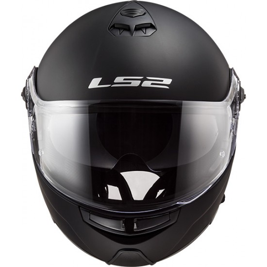 Casco convertible LS2 Helmets FF325 STROBE SOLID Matt Black - Micasco.es - Tu tienda de cascos de moto