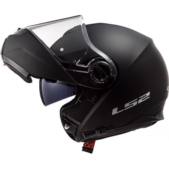 Casco convertible LS2 Helmets FF325 STROBE SOLID Matt Black - Micasco.es - Tu tienda de cascos de moto