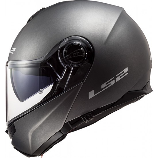 Casco convertible LS2 Helmets FF325 STROBE SOLID Matt-Titanium - Micasco.es - Tu tienda de cascos de moto