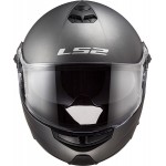 Casco convertible LS2 Helmets FF325 STROBE SOLID Matt-Titanium - Micasco.es - Tu tienda de cascos de moto