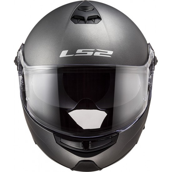 Casco convertible LS2 Helmets FF325 STROBE SOLID Matt-Titanium - Micasco.es - Tu tienda de cascos de moto