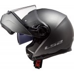 Casco convertible LS2 Helmets FF325 STROBE SOLID Matt-Titanium - Micasco.es - Tu tienda de cascos de moto