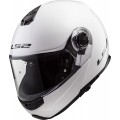 Casco convertible LS2 Helmets FF325 STROBE SOLID White