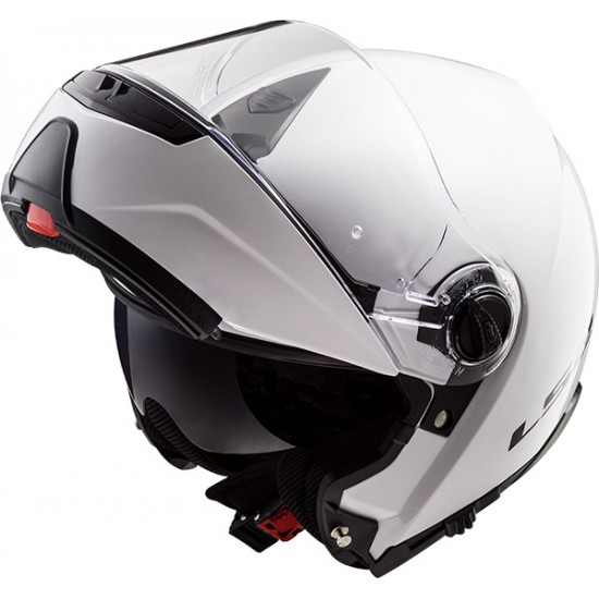 Casco convertible LS2 Helmets FF325 STROBE SOLID White - Micasco.es Casco convertible LS2 Helmets FF325 STROBE SOLID White - Micasco.es - Tu tienda de cascos de moto