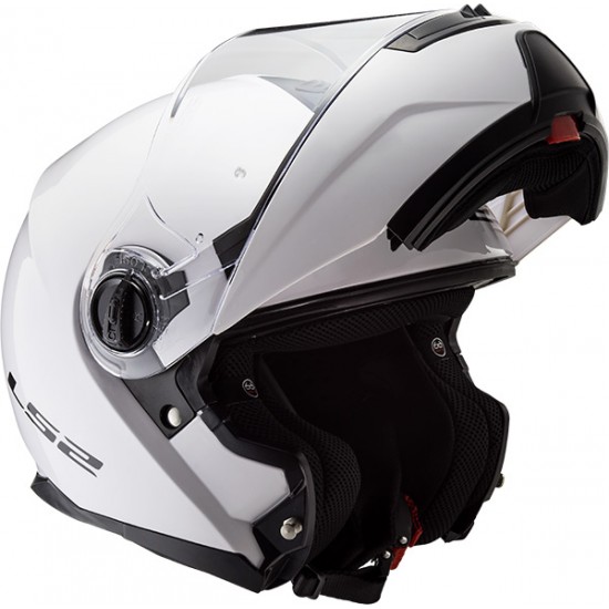 Casco convertible LS2 Helmets FF325 STROBE SOLID White - Micasco.es Casco convertible LS2 Helmets FF325 STROBE SOLID White - Micasco.es - Tu tienda de cascos de moto