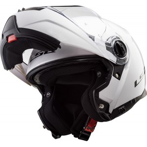 Casco convertible LS2 Helmets FF325 STROBE SOLID White - Micasco.es Casco convertible LS2 Helmets FF325 STROBE SOLID White - Micasco.es - Tu tienda de cascos de moto