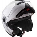 Casco convertible LS2 Helmets FF325 STROBE SOLID White