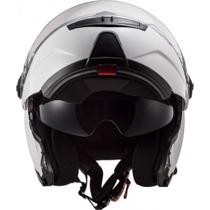 Casco convertible LS2 Helmets FF325 STROBE SOLID White - Micasco.es Casco convertible LS2 Helmets FF325 STROBE SOLID White - Micasco.es - Tu tienda de cascos de moto