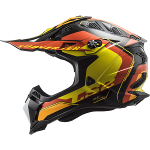 LS2 Subverter EVO Arched Black Yellow Red - Micasco.es - Tu tienda de cascos de moto