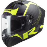 LS2 FF805 THUNDER Racing 1 Matt HV Yellow - Micasco.es LS2 FF805 THUNDER Racing 1 Matt HV Yellow - Micasco.es - Tu tienda de cascos de moto
