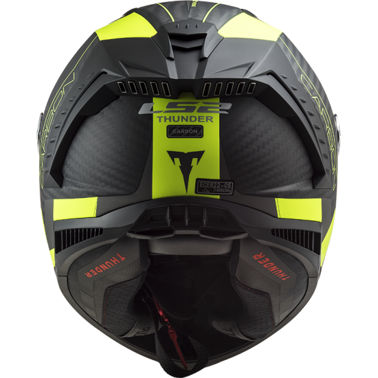 LS2 FF805 THUNDER Racing 1 Matt HV Yellow - Micasco.es LS2 FF805 THUNDER Racing 1 Matt HV Yellow - Micasco.es - Tu tienda de cascos de moto
