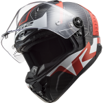 LS2 FF805 THUNDER Racing 1 Red White - Micasco.es LS2 FF805 THUNDER Racing 1 Red White - Micasco.es - Tu tienda de cascos de moto