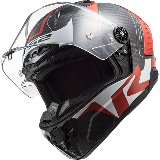 LS2 FF805 THUNDER Racing 1 Red White - Micasco.es LS2 FF805 THUNDER Racing 1 Red White - Micasco.es - Tu tienda de cascos de moto