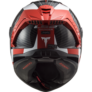 LS2 FF805 THUNDER Racing 1 Red White - Micasco.es LS2 FF805 THUNDER Racing 1 Red White - Micasco.es - Tu tienda de cascos de moto