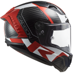 LS2 FF805 THUNDER Racing 1 Red White - Micasco.es - Tu tienda de cascos de moto