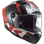 LS2 FF805 THUNDER Racing 1 Red White - Micasco.es LS2 FF805 THUNDER Racing 1 Red White - Micasco.es - Tu tienda de cascos de moto
