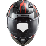 LS2 FF805 THUNDER Racing 1 Red White - Micasco.es - Tu tienda de cascos de moto