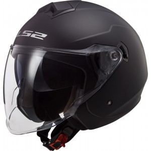 Casco jet LS2 OF573 TWISTER II Solid Matt Black - Micasco.es Casco jet LS2 OF573 TWISTER II Solid Matt Black - Micasco.es - Tu tienda de cascos de moto