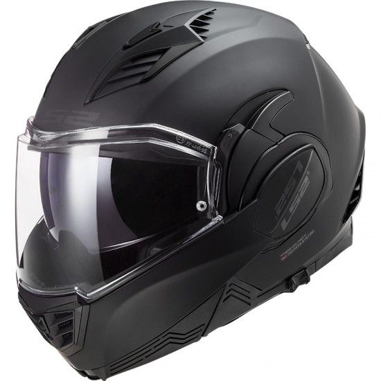 Casco convertible LS2 FF900 Valiant II Noir Matt Black - Micasco.es - Tu tienda de cascos de moto