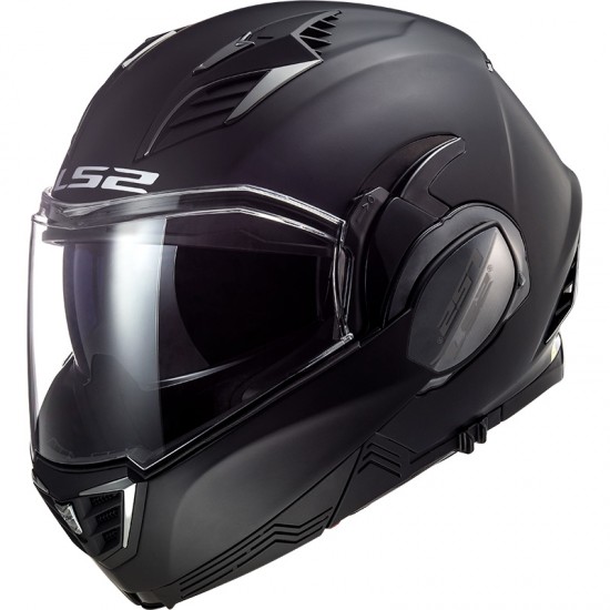 Casco convertible LS2 FF900 Valiant II Matt Black - Micasco.es - Tu tienda de cascos de moto