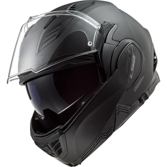 Casco convertible LS2 FF900 Valiant II Noir Matt Black - Micasco.es - Tu tienda de cascos de moto