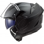 Casco convertible LS2 FF900 Valiant II Noir Matt Black - Micasco.es - Tu tienda de cascos de moto