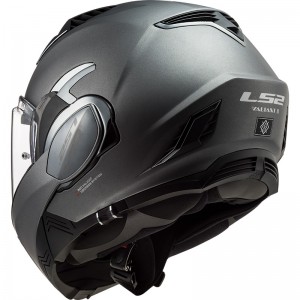 Casco convertible LS2 FF900 Valiant II Solid Matt Titanium - Micasco.es - Tu tienda de cascos de moto