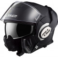 Casco convertible LS2 Helmets FF399 VALIANT SOLID Matt Black