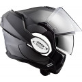 Casco convertible LS2 Helmets FF399 VALIANT SOLID Matt Titanium
