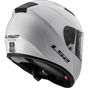 Casco integral LS2 Helmets FF397 VECTOR HPFC EVO Solid White - Micasco.es Casco integral LS2 Helmets FF397 VECTOR HPFC EVO Solid White - Micasco.es - Tu tienda de cascos de moto