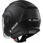 Casco jet LS2 Helmets OF570 VERSO Solid Matt Black - Micasco.es - Tu tienda de cascos de moto