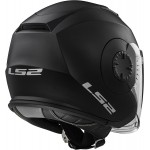 Casco jet LS2 Helmets OF570 VERSO Solid Matt Black - Micasco.es - Tu tienda de cascos de moto