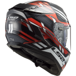 Casco integral LS2 FF327 Challenger SPIN Black Red White - Micasco.es - Tu tienda de cascos de moto