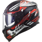 Casco integral LS2 FF327 Challenger SPIN Black Red White - Micasco.es - Tu tienda de cascos de moto