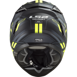 Casco integral LS2 FF327 Challenger SPIN Matt Black Cobalt HV Yellow - Micasco.es Casco integral LS2 FF327 Challenger SPIN Matt Black Cobalt HV Yellow - Micasco.es - Tu tienda de cascos de moto