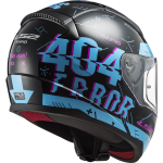 Casco integral LS2 Helmets FF353 RAPID Player Black Sky Blue - Micasco.es - Tu tienda de cascos de moto