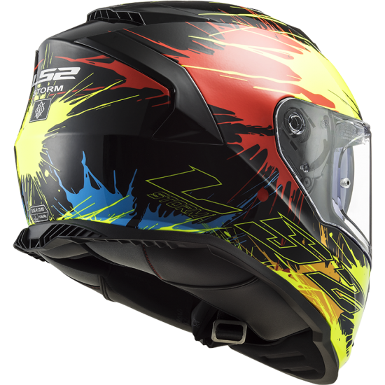 Casco integral LS2 FF800 STORM Drop Black Yellow Red - Micasco.es Casco integral LS2 FF800 STORM Drop Black Yellow Red - Micasco.es - Tu tienda de cascos de moto