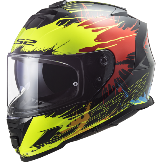 Casco integral LS2 FF800 STORM Drop Black Yellow Red - Micasco.es Casco integral LS2 FF800 STORM Drop Black Yellow Red - Micasco.es - Tu tienda de cascos de moto