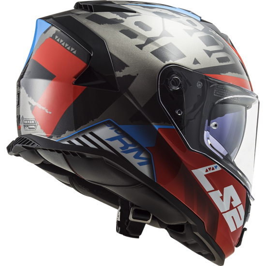 Casco integral LS2 FF800 STORM Sprinter Black Red Titanium - Micasco.es Casco integral LS2 FF800 STORM Sprinter Black Red Titanium - Micasco.es - Tu tienda de cascos de moto
