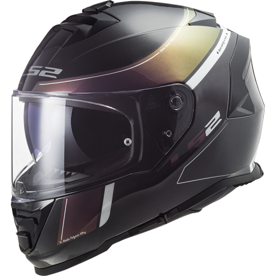 Casco integral LS2 FF800 STORM Velvet Black Rainbow - Micasco.es Casco integral LS2 FF800 STORM Velvet Black Rainbow - Micasco.es - Tu tienda de cascos de moto